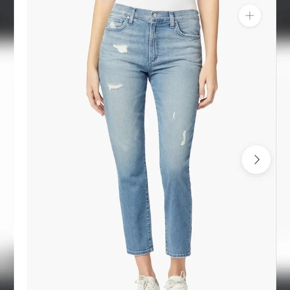 Joe's Boyfriend Slim Ankle Jeans - Picture 2 of 7